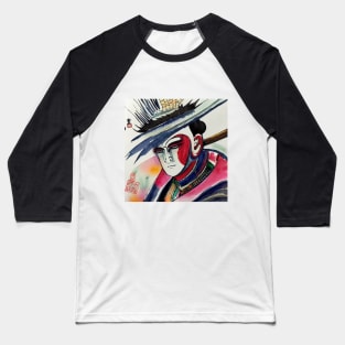 Shogun Wearing Hat Baseball T-Shirt